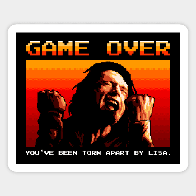 Game Over Sticker by demonigote